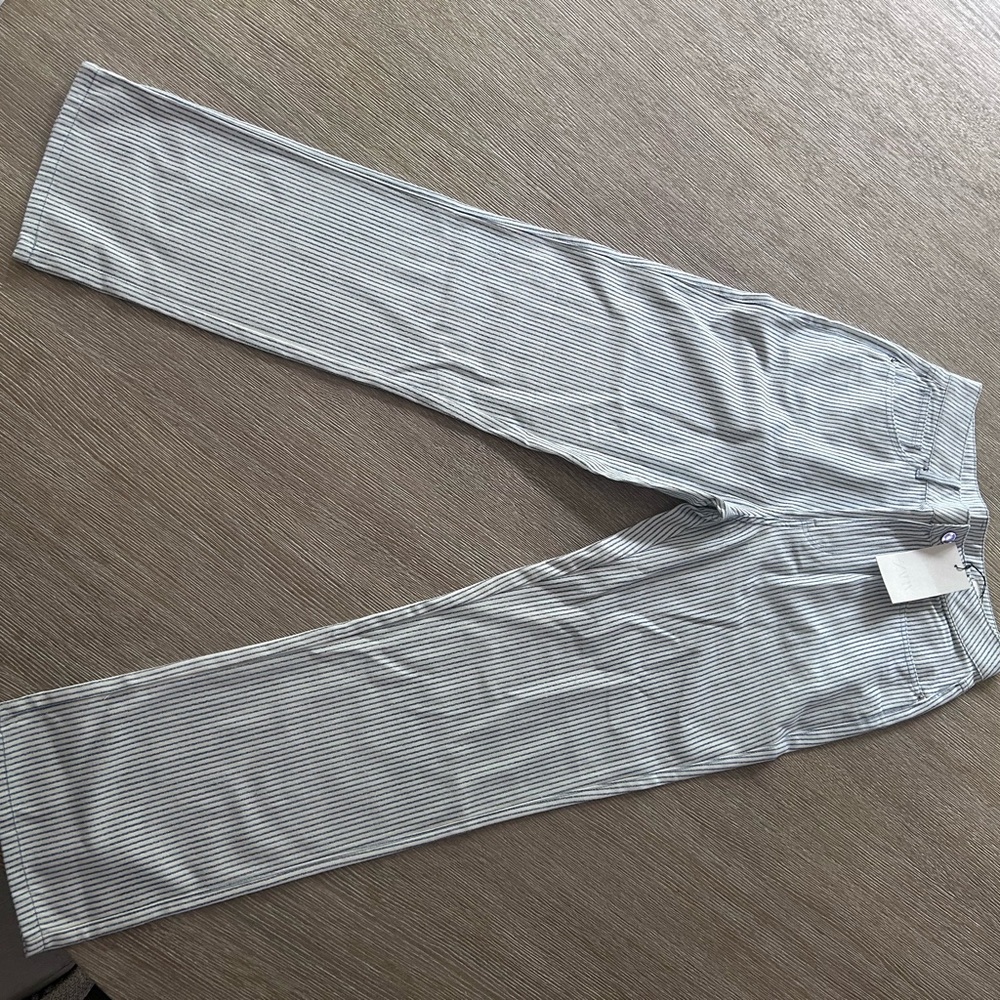 Women’s Striped PRINT STRAIGHT CUT Pants